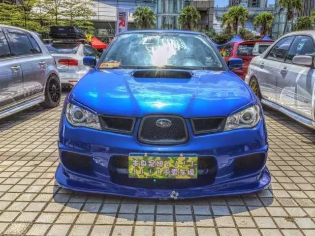 国内少有的斯巴鲁翼豹,车主竟然是大长腿的萌妹子!