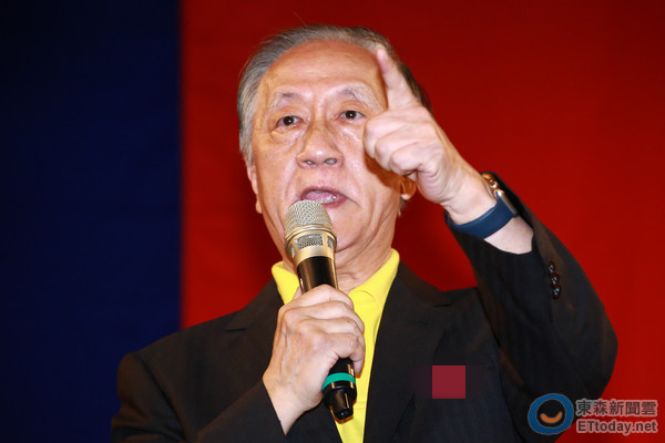 郁慕明。（图片来源：台湾“东森新闻云”）