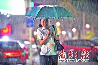暴雨强对流一连两日袭粤