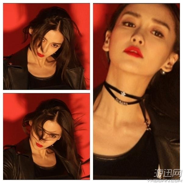 angelababy变身女版"金刚狼 眼神冰冷,杀气十足(图)