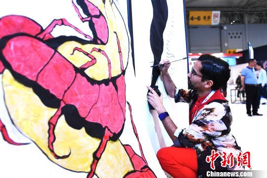 展会现场。 安源 摄