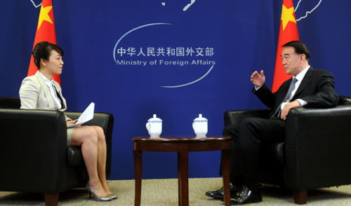 外交部副部长李保东就 一带一路 国际合作高峰