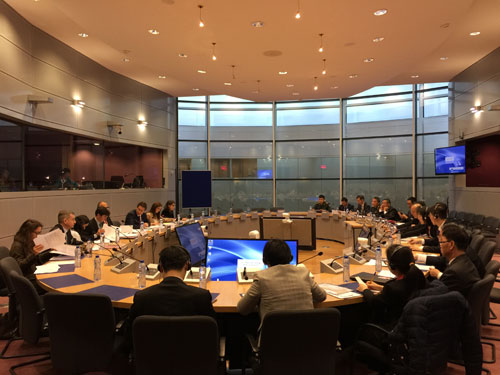 外交部欧洲司司长陈旭与欧方举行《中欧合作2