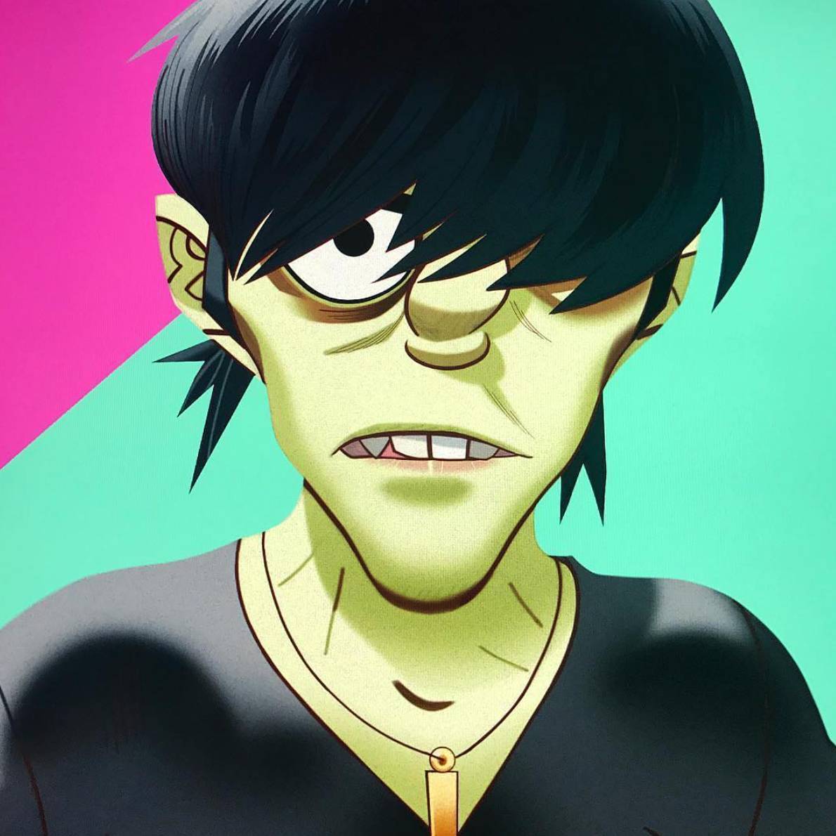 gorillaz的诞生绝对离不开的就是murdoc niccals,一个十足恶魔,但又