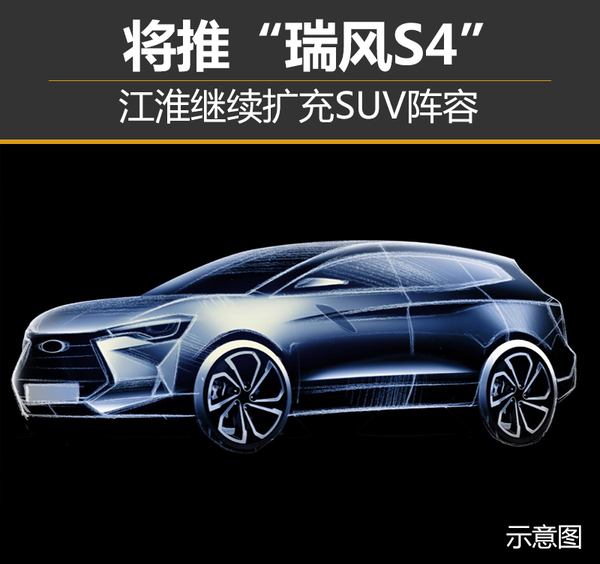 江淮继续扩充SUV阵容 将推“瑞风S4”