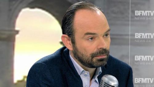 资料图:勒阿弗尔市长菲利普(Edouard Philippe)。