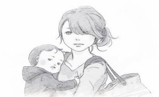 当年一样,你眼里只有孩子 没有发现她先退出来了 她很开心你当妈妈了