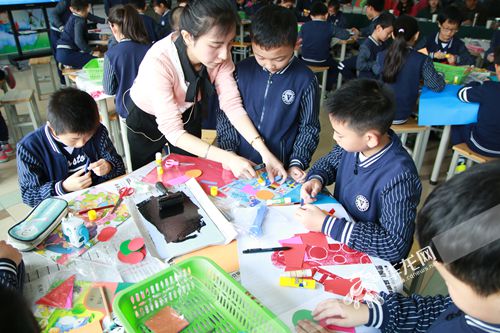 南坪四海小学版画之美|版画|南坪|四海