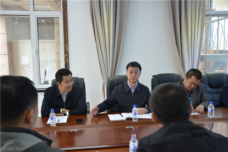 市商务局党组视察调研肉菜流通追溯体系试点项