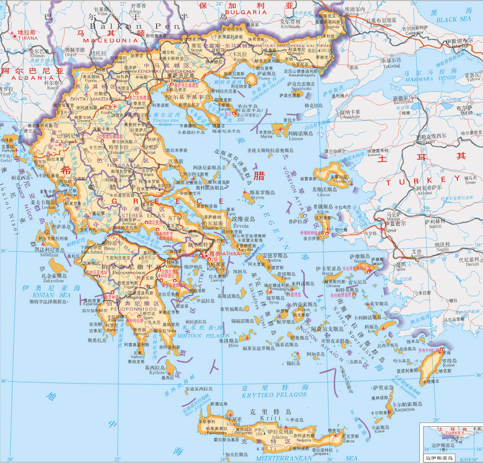 现希腊土耳其边界 资料图