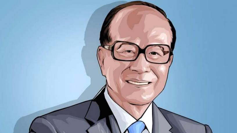 李嘉诚离开中国很聪明图片