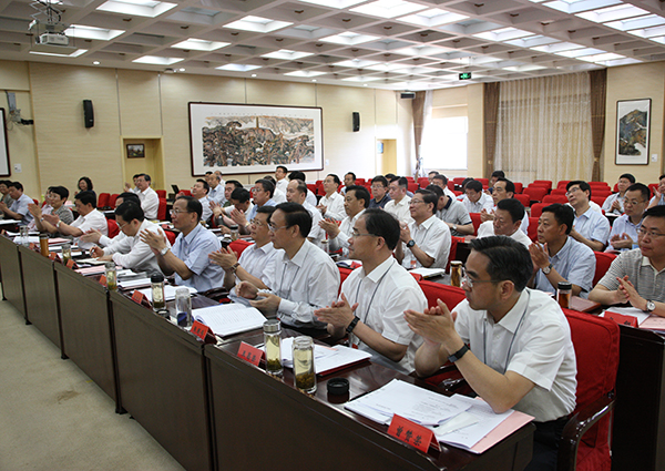 刘永富主任应邀与中央党校第1期市地党政主要