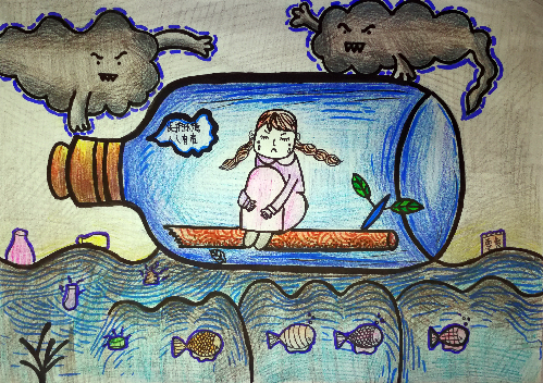 2017重庆环保网络晚会 环保有我 创意作品:N1