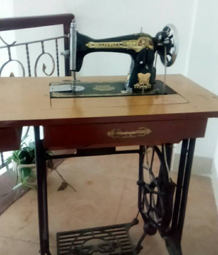 图为网友@昨日Mr妈妈的缝纫机