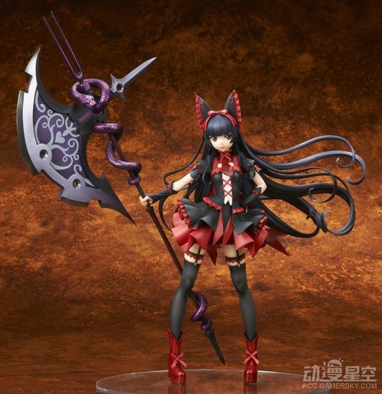 《GATE奇幻自卫队》死神萝莉手办 短裙难掩霸气本色