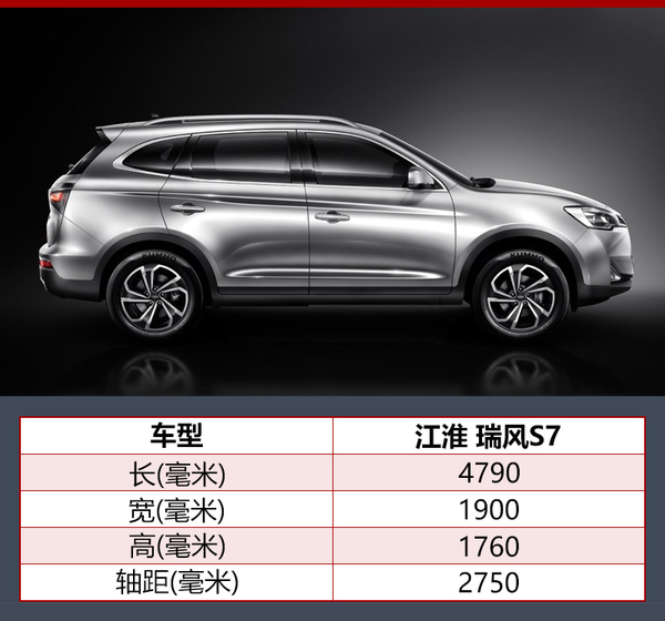 江淮瑞风S7下月正式上市 预售10.98万起