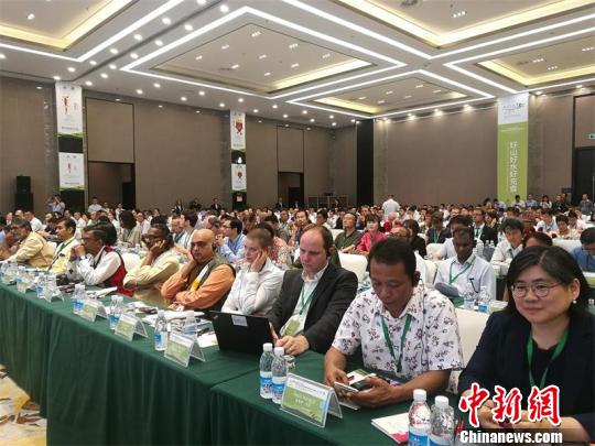 来自奥地利、德国、印度、日本、韩国等海内外300余名国际有机专家学者参会。 王爵 摄