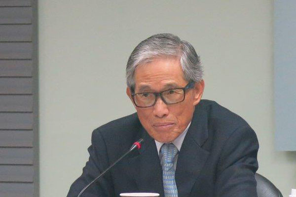 台湾当局前涉外部门负责人欧鸿炼(图片来源:中评社)