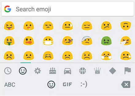 蓝莓emoji表情复制,水果蓝莓的emoji表情 androido舍弃怪异的emoji表情新版看起来更加正常
