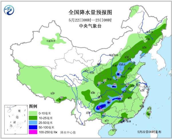 中央气象台：北方旱区喜迎降雨 贵州湖南等有大暴雨