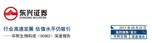 东兴证券：首予华熙生物科技(00963)“强烈推荐”评级