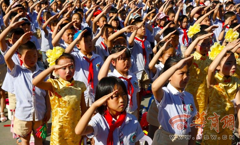 六一快到啦!看西安枣园小学的孩子们 闪亮 登场