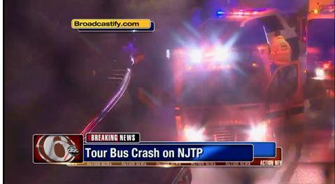 事发现场。来源：美国中文网