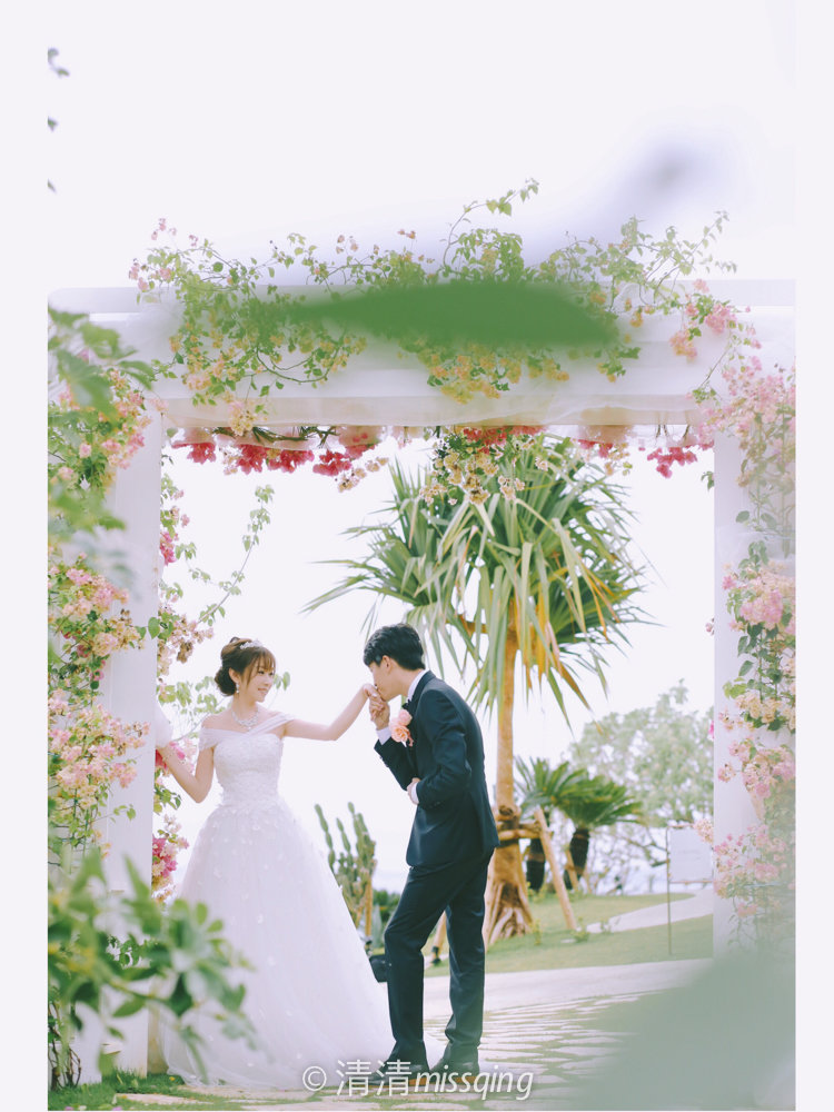 初夏の冲绳——玻璃教堂里的梦之婚礼