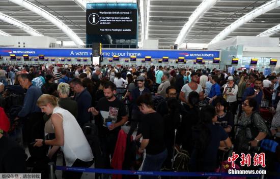 英国航空CEO回应网络故障事件不会辞职 不是停电或是外包问题