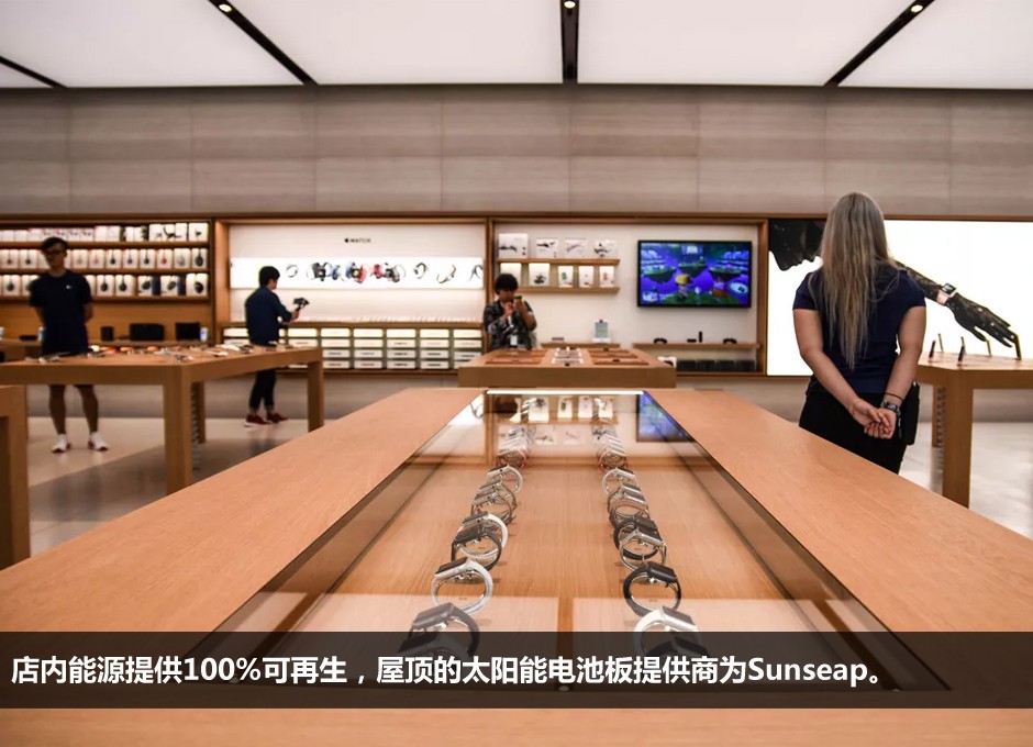 新加坡首家苹果旗舰店室内景风景大图