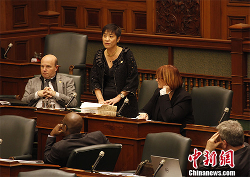 加拿大安大略省议会当地时间2016年12月8日在该省议会审议将每年的12月13日设立为安省南京大屠杀纪念日的议案。
