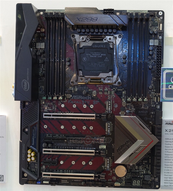 迎接12核心!X299主板集体亮相:华擎首发迷你