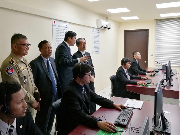 波大使出席柬埔寨 中国公民与企业机构安全援