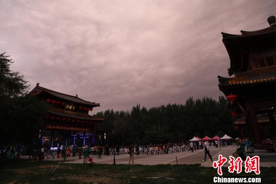 云飏阁是第三届浑河之夏文化艺术季的“主场”。 沈殿成 摄