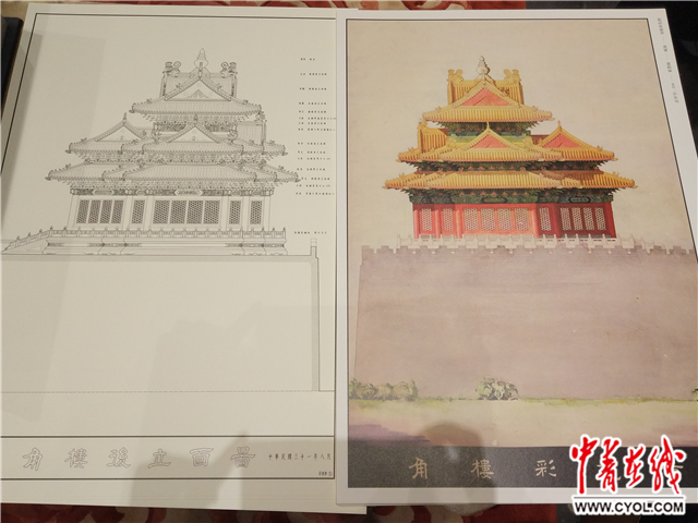 北京故宫简笔画步骤