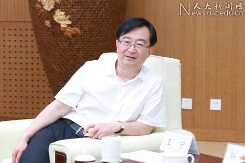 靳诺书记会见福建省委常委、组织部部长王宁一