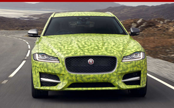 捷豹XF旅行版亮相温网 明年1月在华上市