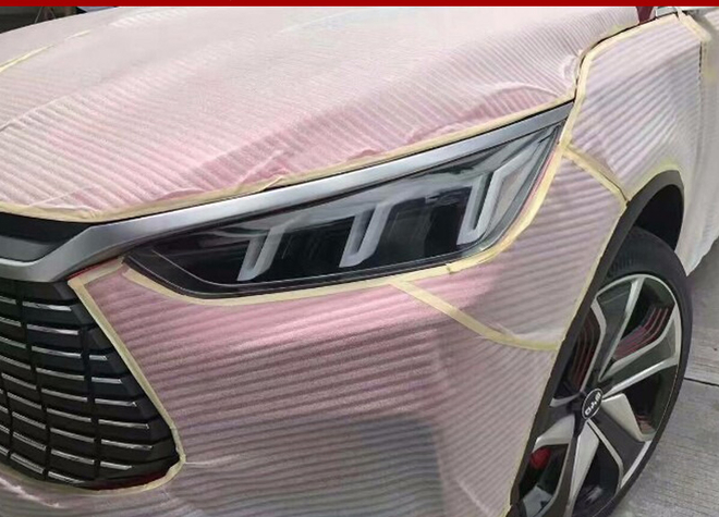 比亚迪王朝SUV路试谍照 配备可旋转大屏