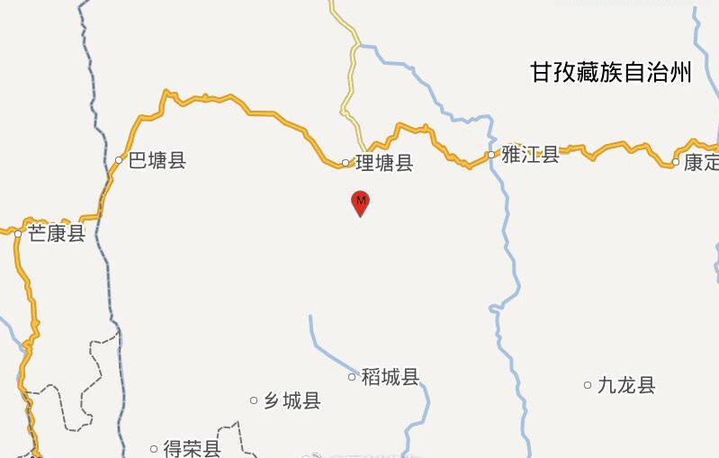 四川甘孜州理塘县发生2.9级地震 震源深度11千米