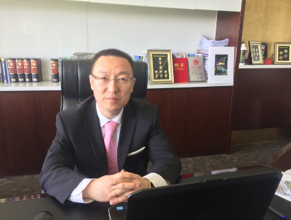 天狮集团副总裁,总法律顾问解辰阳  汲东野 摄