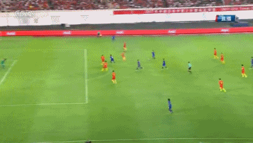 半场-国足3-1菲律宾,任航肖智于汉超破门