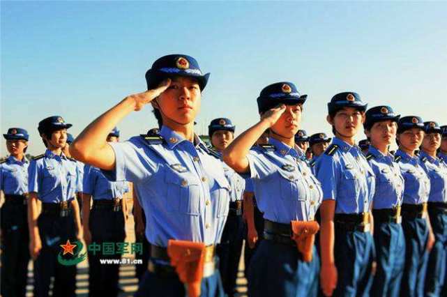  中国空军第10批女飞行学员。（资料图）