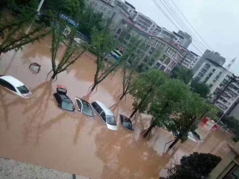 多图直击| 暴雨后合川变成了这样 消防已连夜救出149人