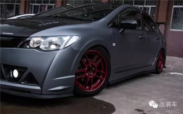 深圳290匹新思域改装黑武士,霸气外露的 买菜