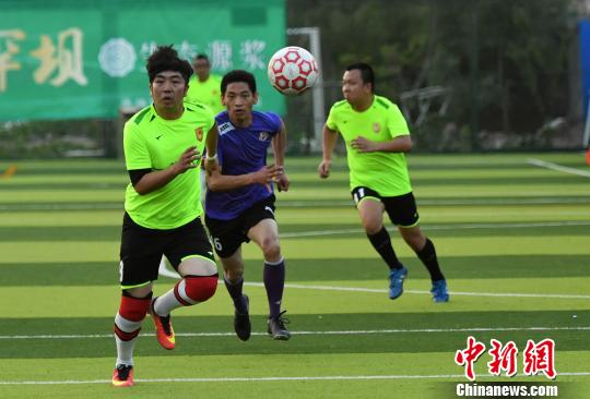 图为比赛现场。 白静 摄