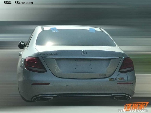 国产E级插电版最新谍照 定名为E 300 eL