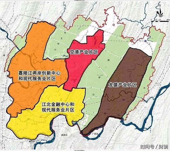 乐视重庆置业地块位于两江新区规划的龙盛产业片区.