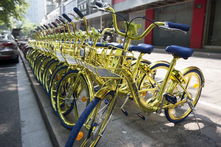 土豪金共享单车刷爆朋友圈背后:无线充电还需