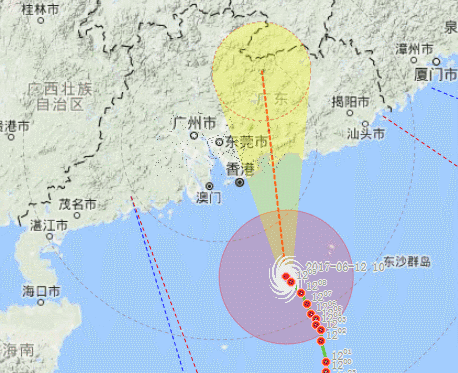 台风黄色预警刚刚生效！停课啦！暴雨、大风、降温组团来袭！