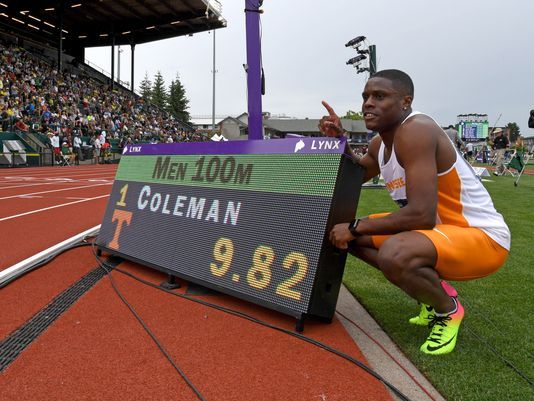 博尔特接班人? 美大学生破NCAA百米记录排历